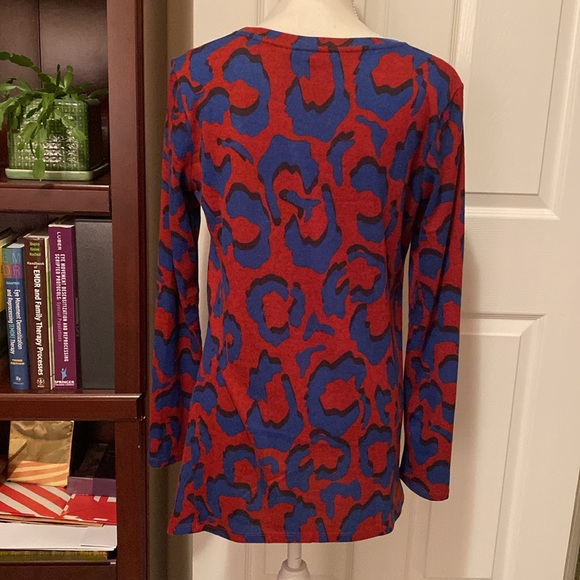 QVC LOGO by Lori Goldstein Animal Print Tunic - Picture 3 of 3